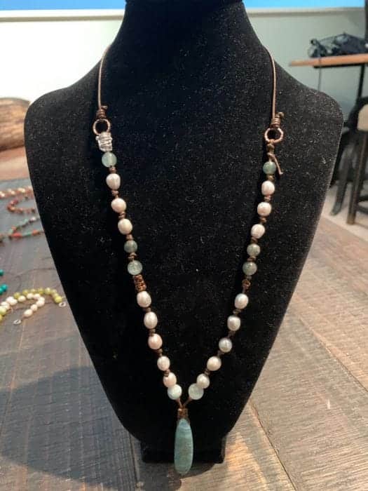 18-20” Pearl & Agate Necklace