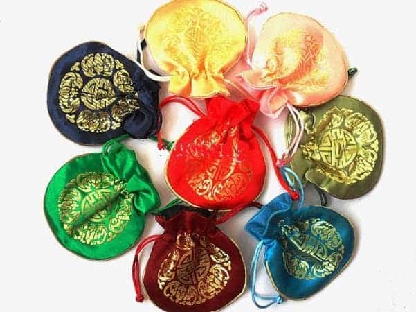 Feng Shui Crystal Pouches