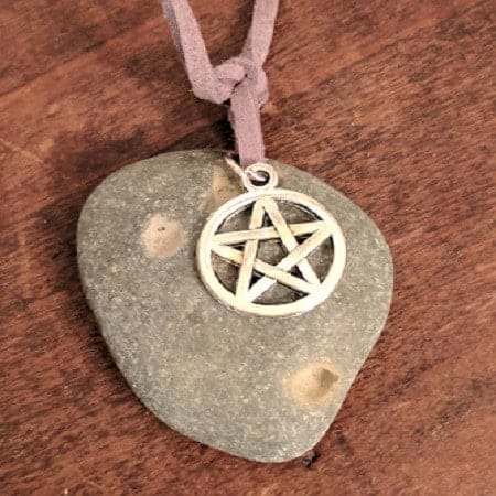 Hag Stone Pentagram