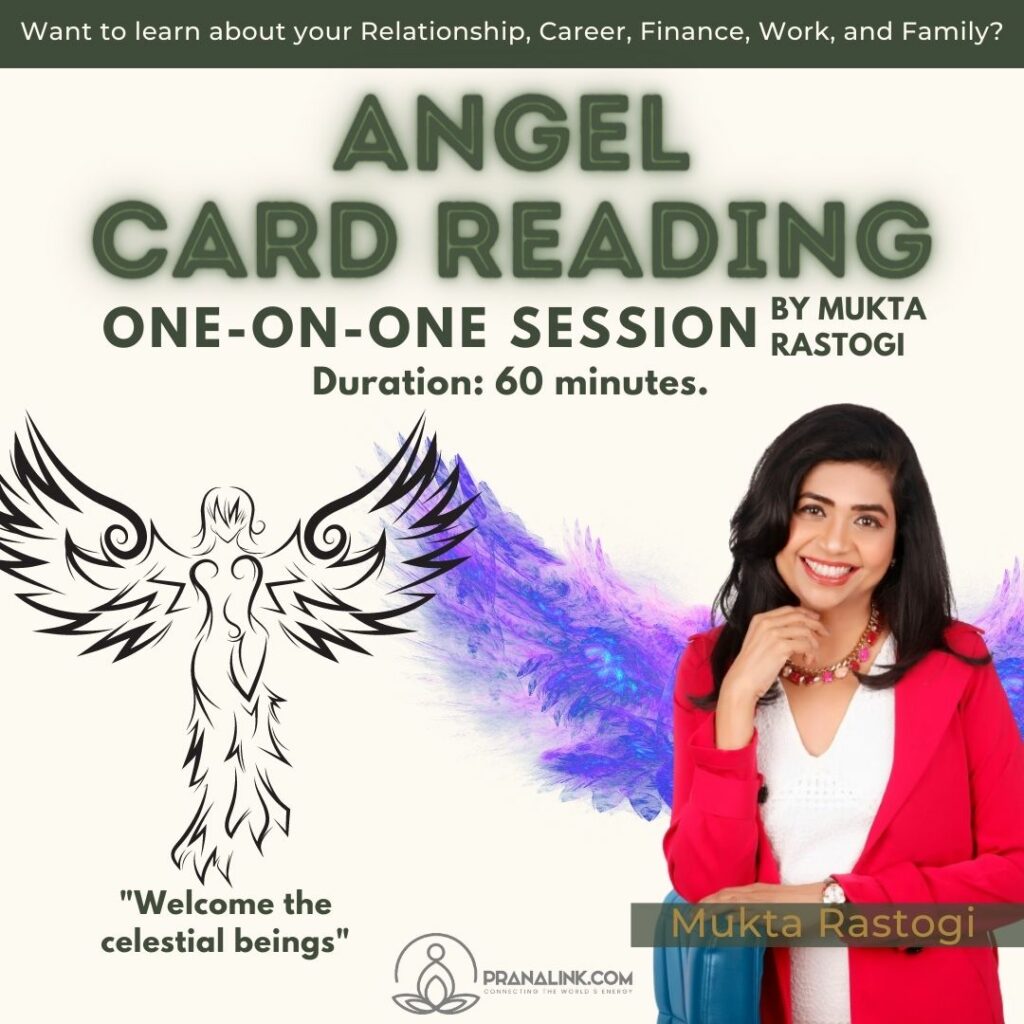 One-on-One Session Angel Card Reading, by Mukta Rastogi