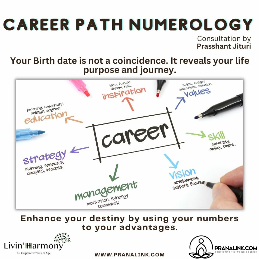 Career Path Numerology by Prasshant Jituri