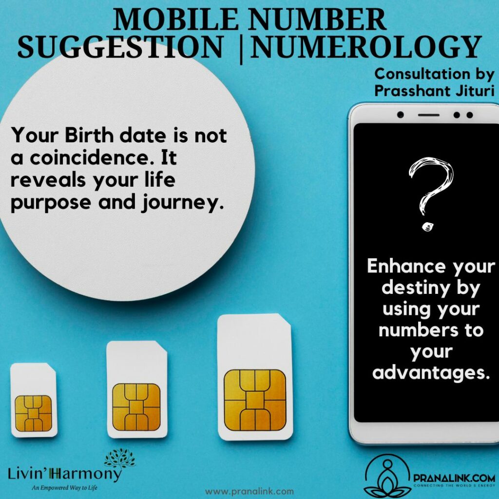 Mobile Number Suggestion, Numerology by Prasshant Jituri