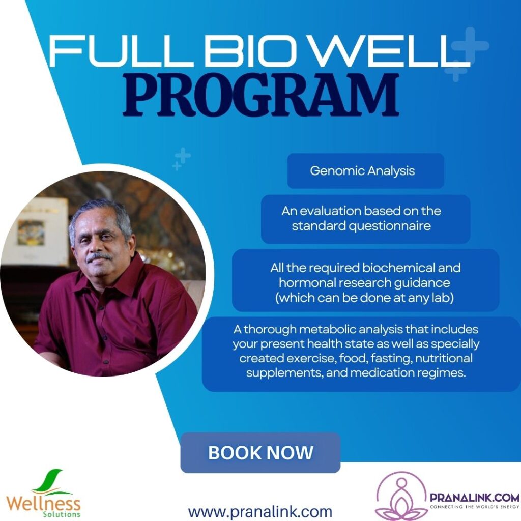 Full Bio Well Program – One Time By Dr.A.Sreekumar