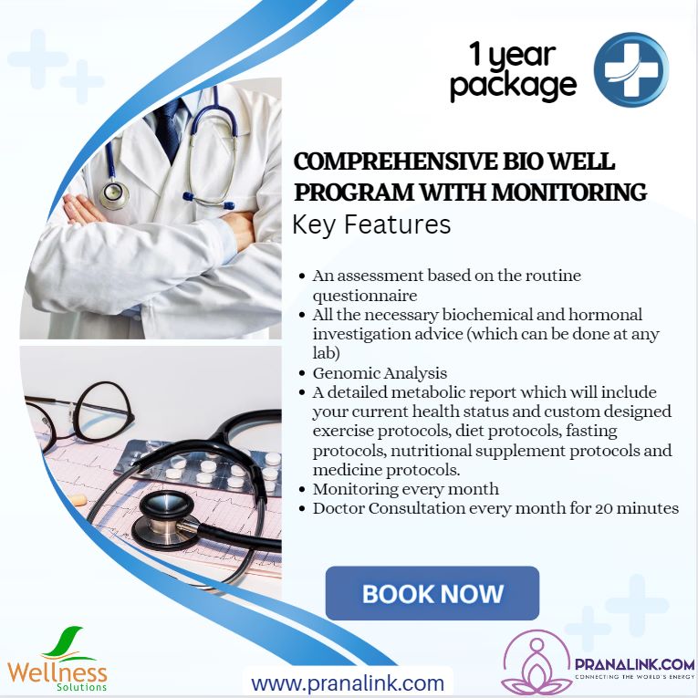 1 Year -Comprehensive Bio Well Program with Monitoring