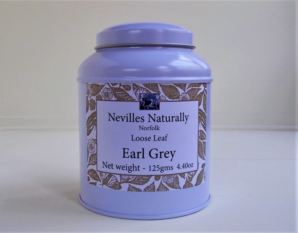 A Tin of Earl Grey Tea 125 grams shipped from the U.K.
