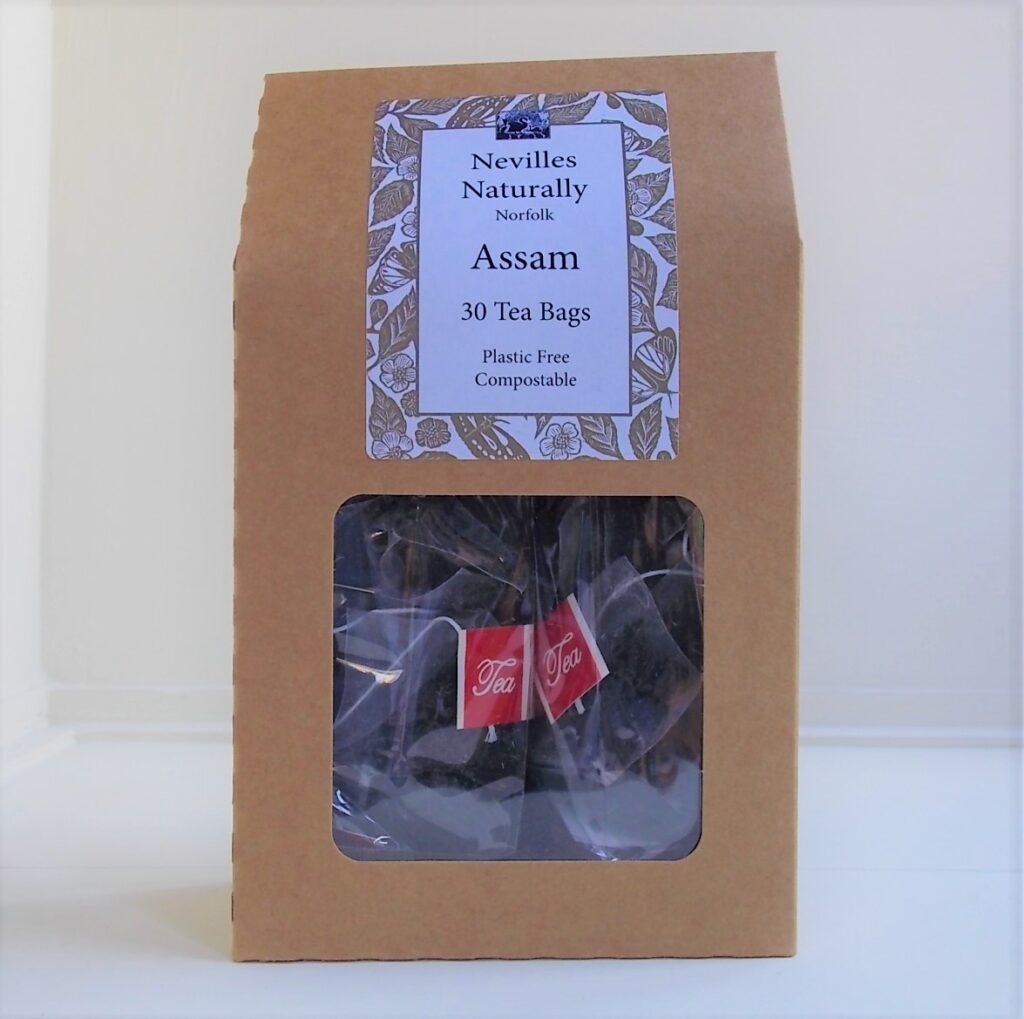 30 Assam Teabags, Fully Compostable. Contains No Plastic or Bleach