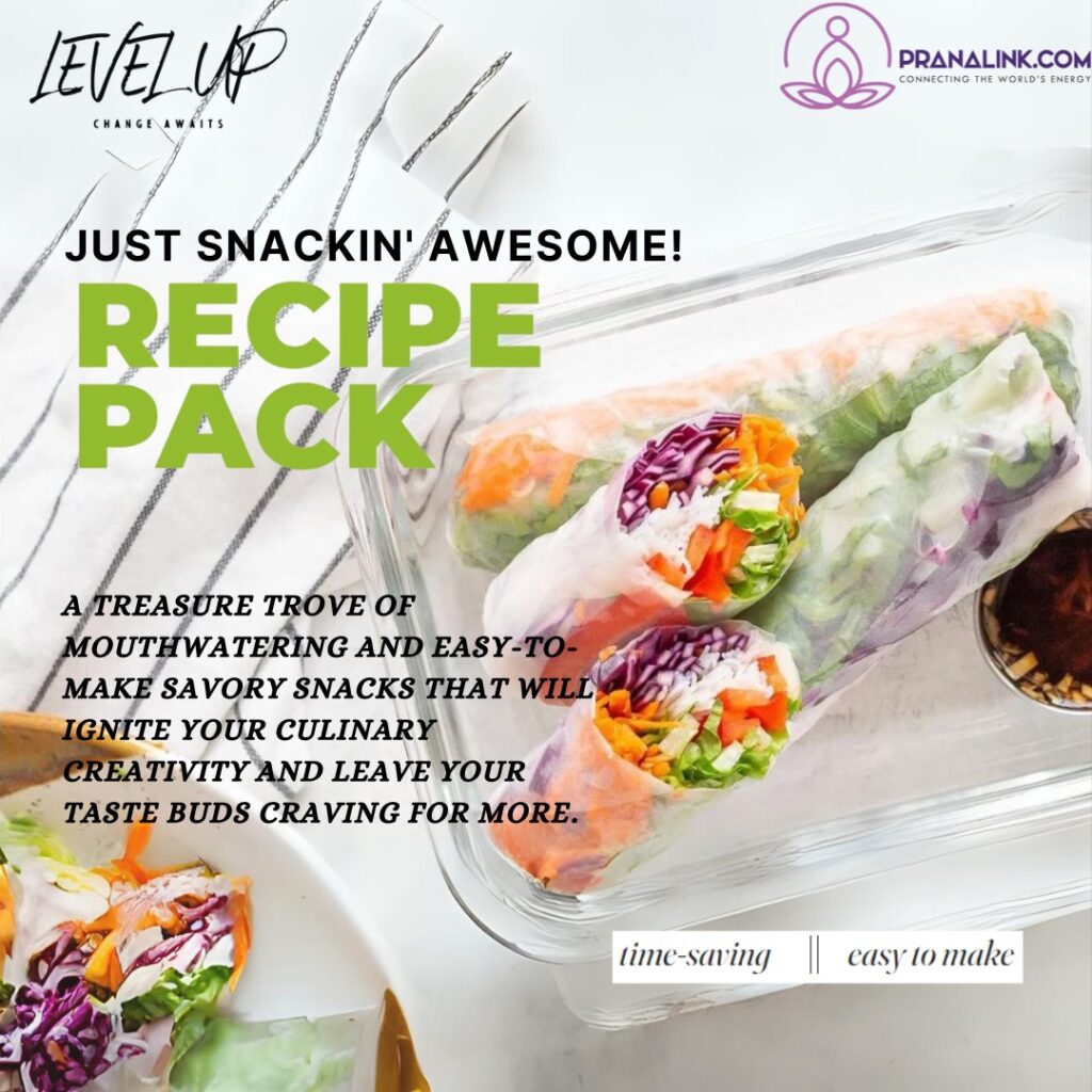 Just Snackin’ Awesome! Recipe Pack