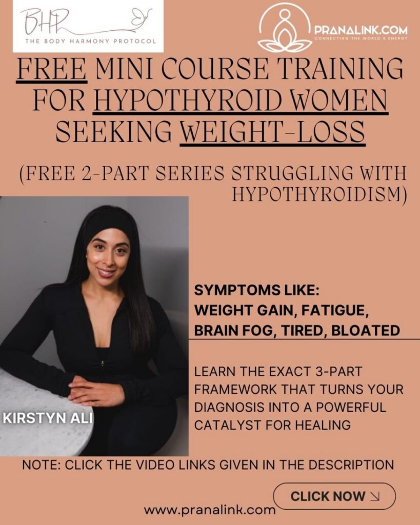 Free Mini Course Training For Hypothyroid Women Seeking Weight-Loss By Kirstyn Ali