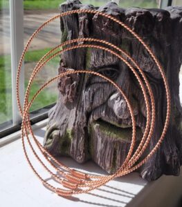 Tensor Ring Master Set: 12 Copper Rings – Sacred, Empowerment, Lost, Galactic Cubit