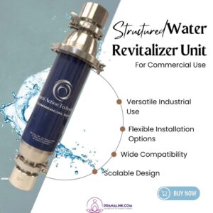 Stainless Steel Structured Water Revitalizer Unit For Commercial Use