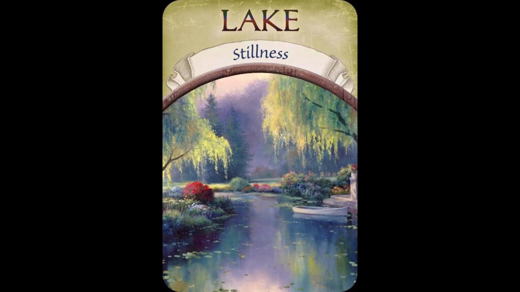 Earth Magic Oracle Cards The message - #lake