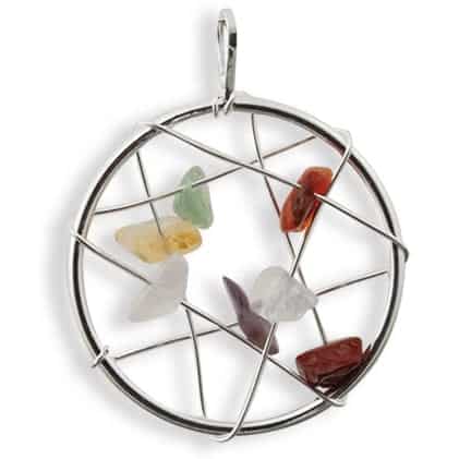Dreamcatcher Necklaces Crystal